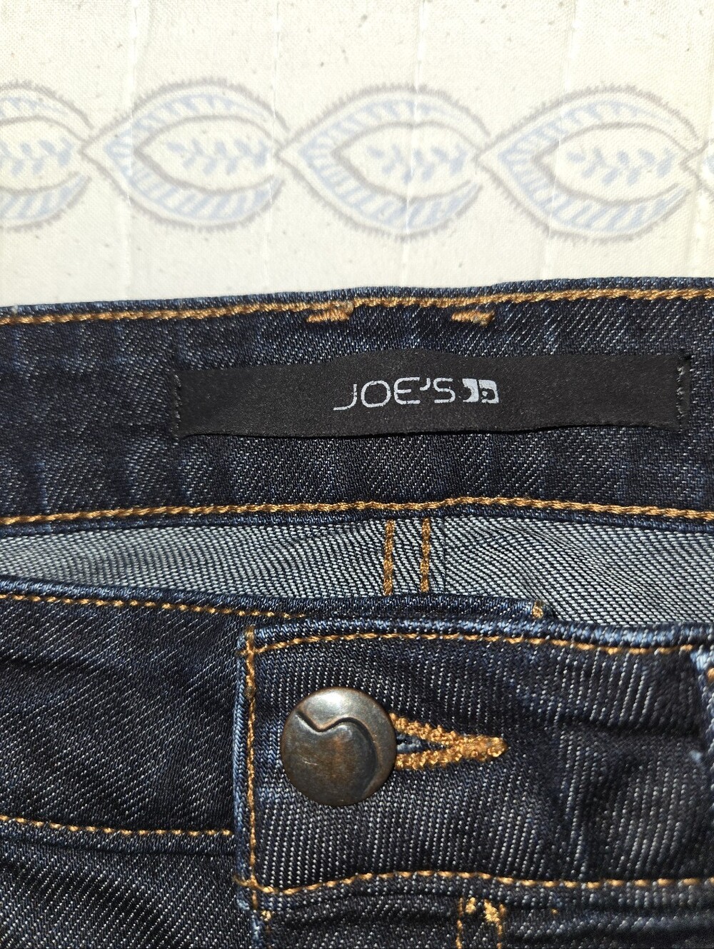 Joe's Jeans Geraldine Dark Wash Stretch Straight Leg Texa5244 Jeans-NNT - Picture 4 of 7